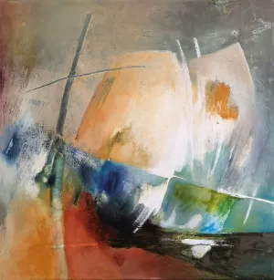 Nr. 366, Öl auf Leinwand, 70x70 cm