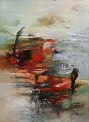 Nr. 355, Öl auf Leinwand, 70x50 cm