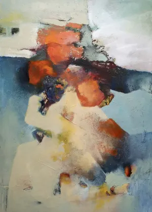 Nr. 350, Öl auf Holz, 60x40cm