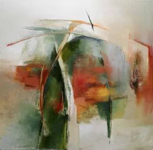 Nr. 394, Öl auf Leinwand, 70x70 cm