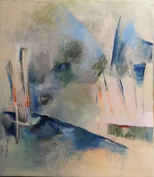 Nr. 395, Öl auf Leinwand, 70x60 cm
