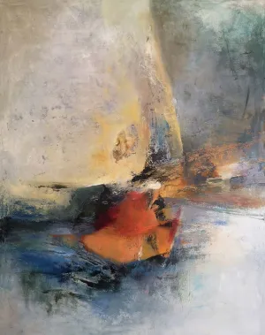 Nr. 321, Öl auf Leinwand, 100x80 cm