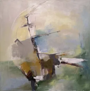 Nr. 396, Öl auf Leinwand, 70x70 cm