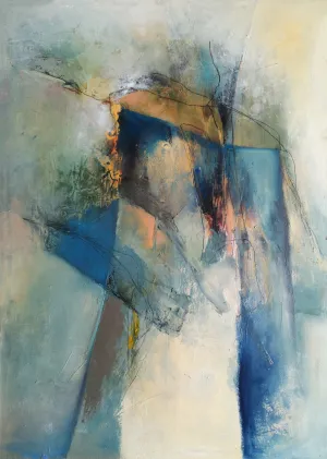 Nr. 330, Öl auf Holz, 60x40 cm