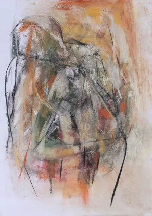 Nr. K76, Kreide auf Papier, 40x30 cm