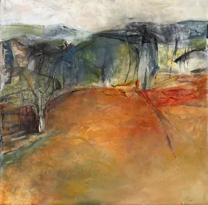 Nr. 111, Öl auf Papier, 68x68 cm
