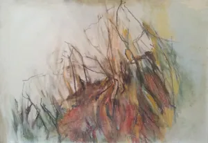 Nr. K77, Kreide auf Papier, 30x21 cm