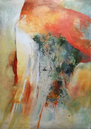 Nr. 316, Acryl auf Papier, 100x75 cm