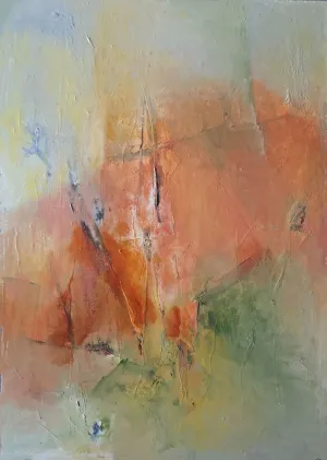 Nr. 351, Öl auf Holz, 60x40 cm