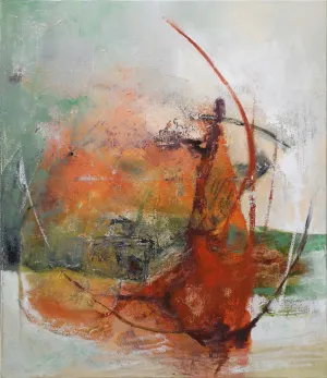 Nr. 344, Öl auf Leinwand, 70x60 cm